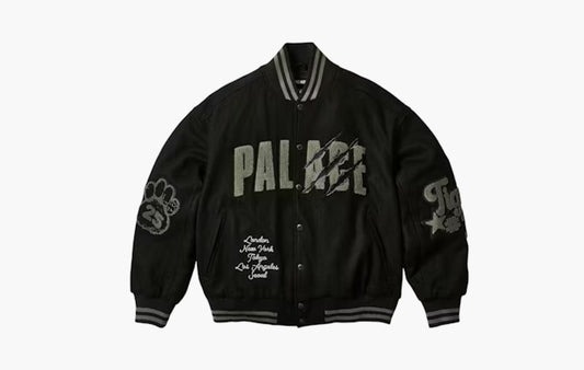 Tora Tora Varsity Jacket "Black"