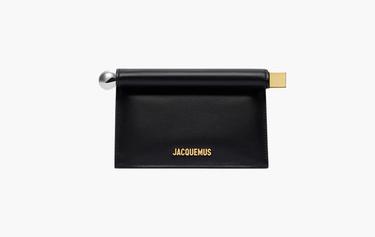 The Small Rond Carre Clutch "Black"