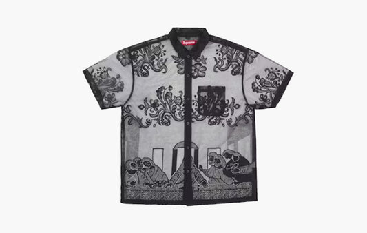 Last Supper Lace S/S Shirt "Black"