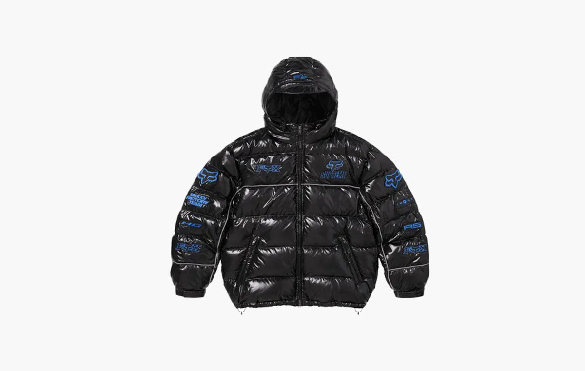 Shiny Down Puffer Jacket "Black"