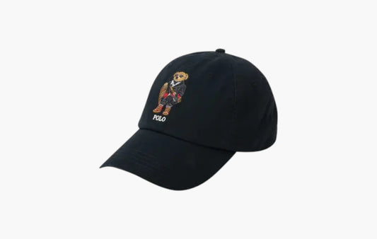 Twill Sport Cap "Polo Black/Holiday Bear"