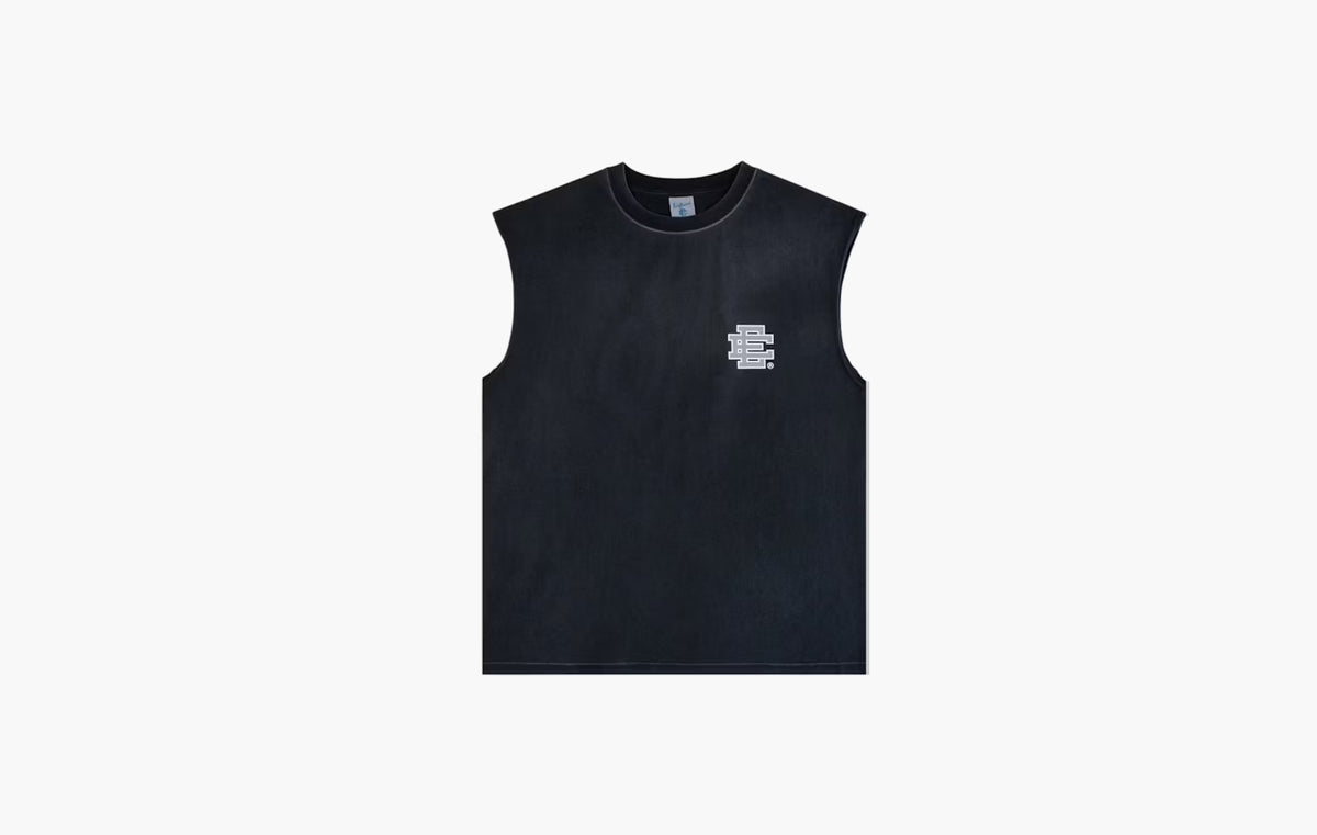 EE Basic Cutoff Tank "Washed Black/Silver"