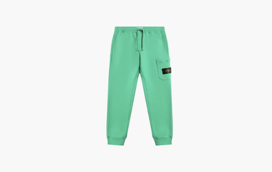 Cargo Pants Cotton Fleece "Glow Green"