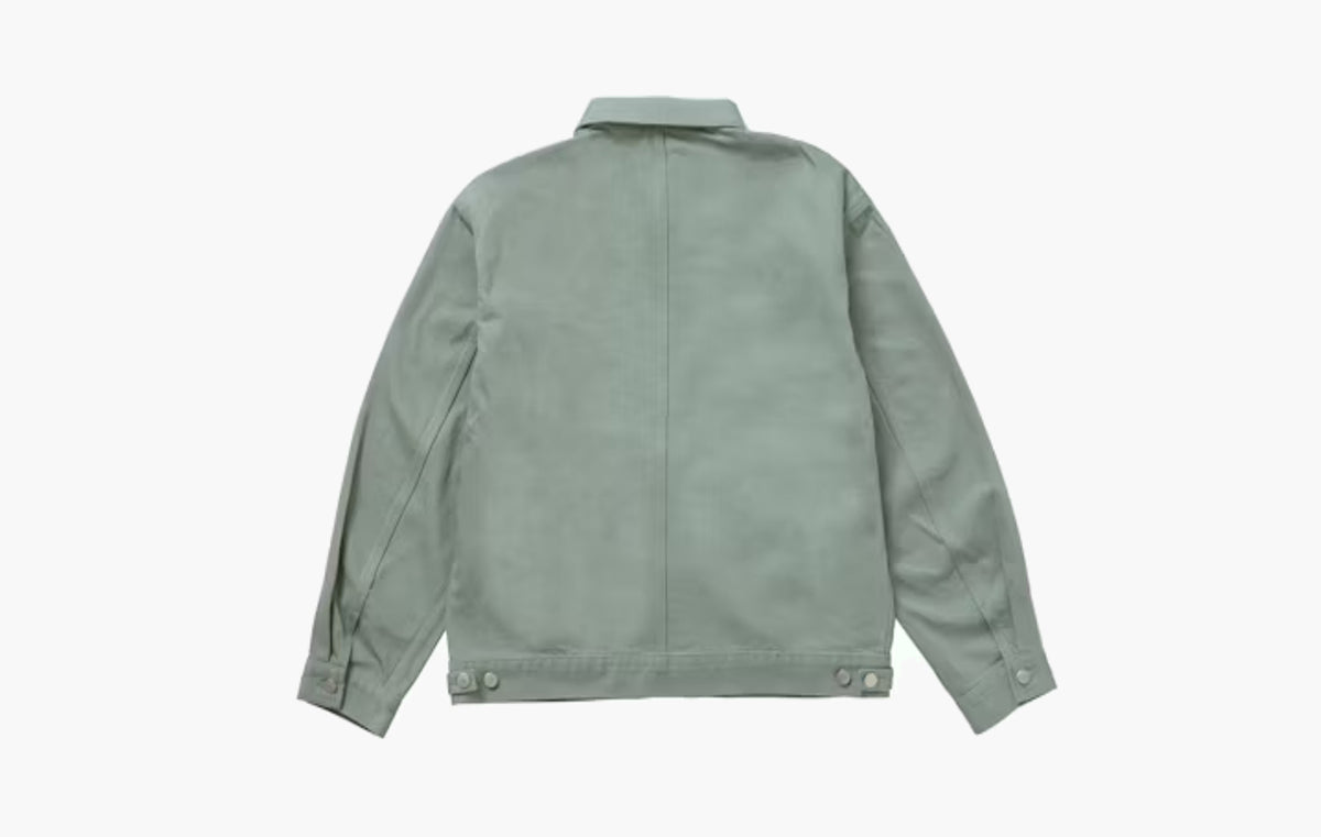 Denim Chore Trucker Jacket "Mint"
