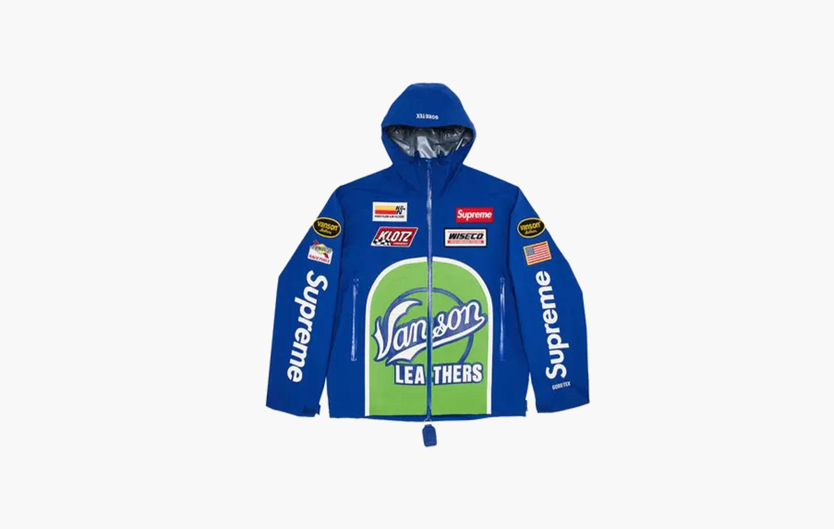 Vanson Leathers GORE-TEX Shell Jacket "Royal"