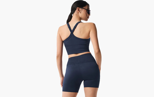 Seamless Ribbed Favorite Bra Tank "Navy"