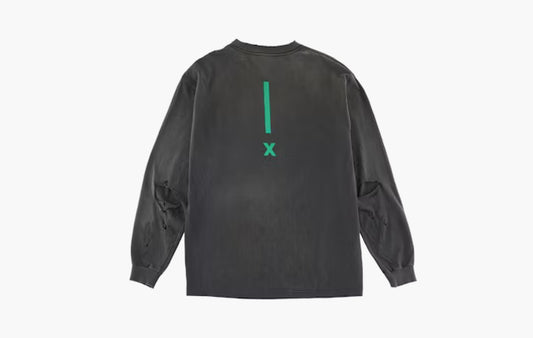 Saint Room Damaged L/S T-Shirt "Vintage White"
