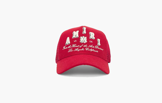 Varsity Logo Trucker Cap "Red"