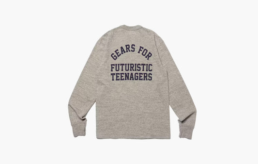 Graphic #7 L/S T-shirt "Grey"