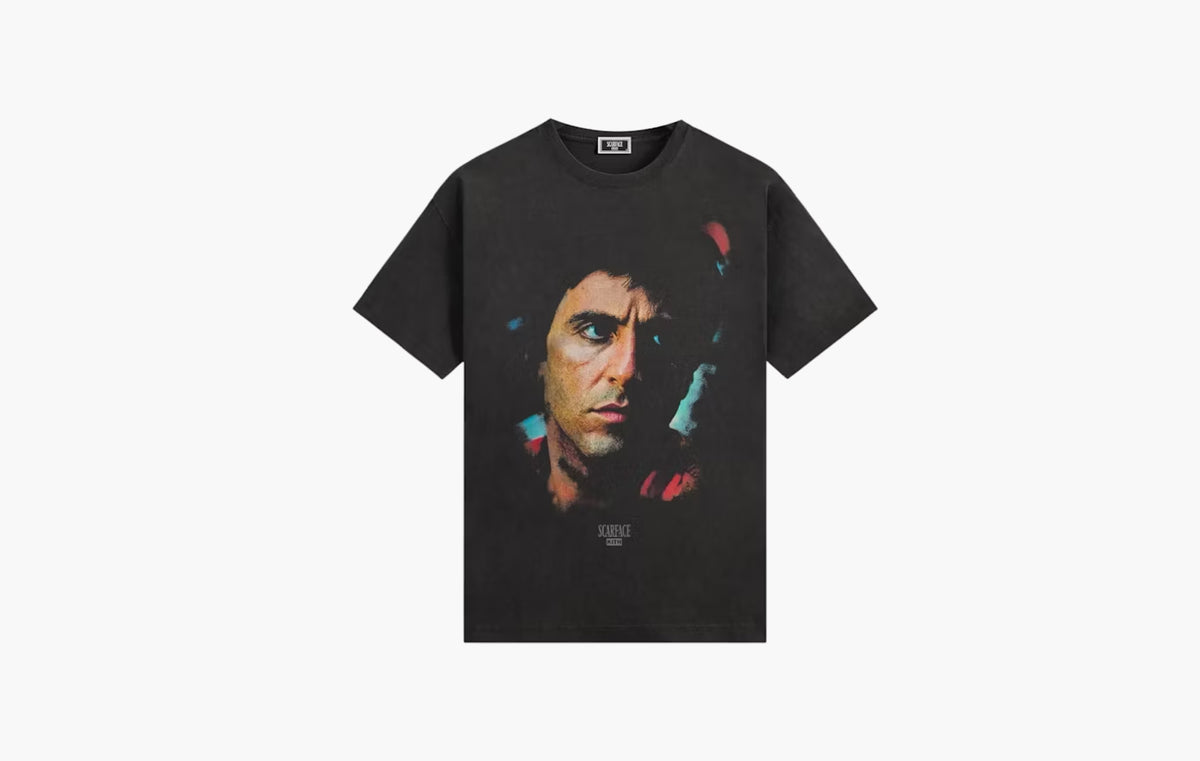 Tony Portrait Vintage Tee "Black"