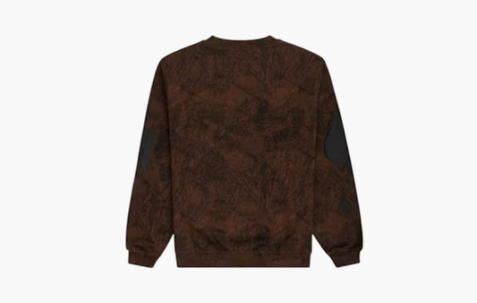 Beluga Real Tree Camo Crewneck Sweatshirt "Brown"
