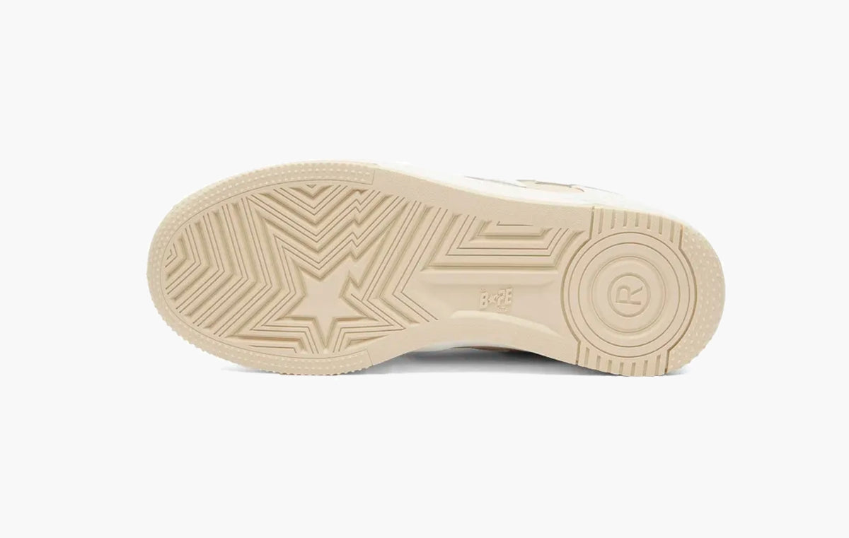 Bape Sta Low "#6 White Beige"
