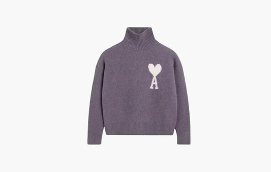 Ami De Coeur Funnel Neck Sweatshirt "Lilac"