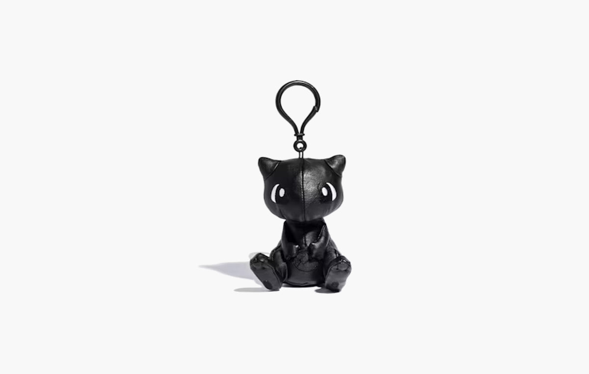 Pokemon Mew P133 Thunderbolt Project Mascot Keychain (Leather) "Black"