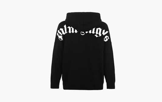 Over The Head Logo Hooded Sweatshirt "Black"