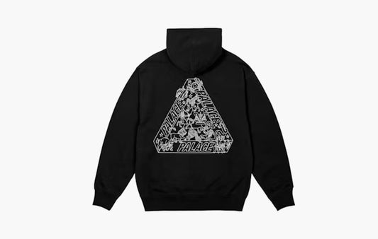 Zodiac Tri-Ferg Hood "Black"