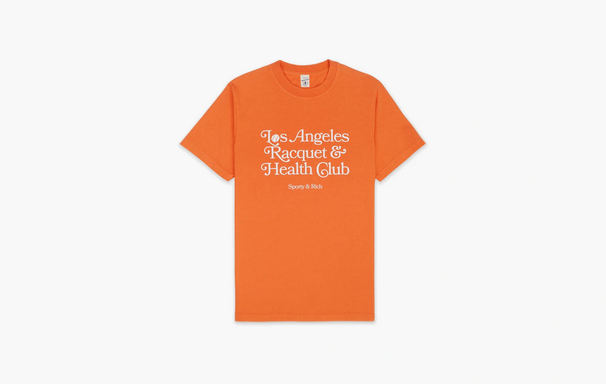 LA Racquet Club T-Shirt "Pomodoro/White"