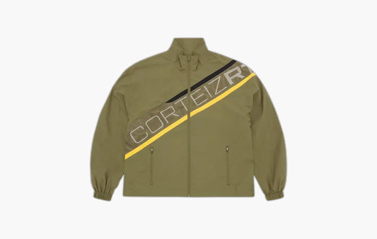 Bias Panel Shuku Jacket "Olive"