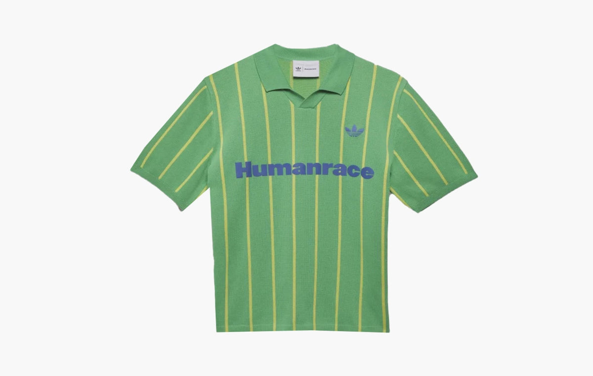 adidas Pharrell Williams Knit Jersey Semi Screaming Green - HU1106 FW22 | Sortage.