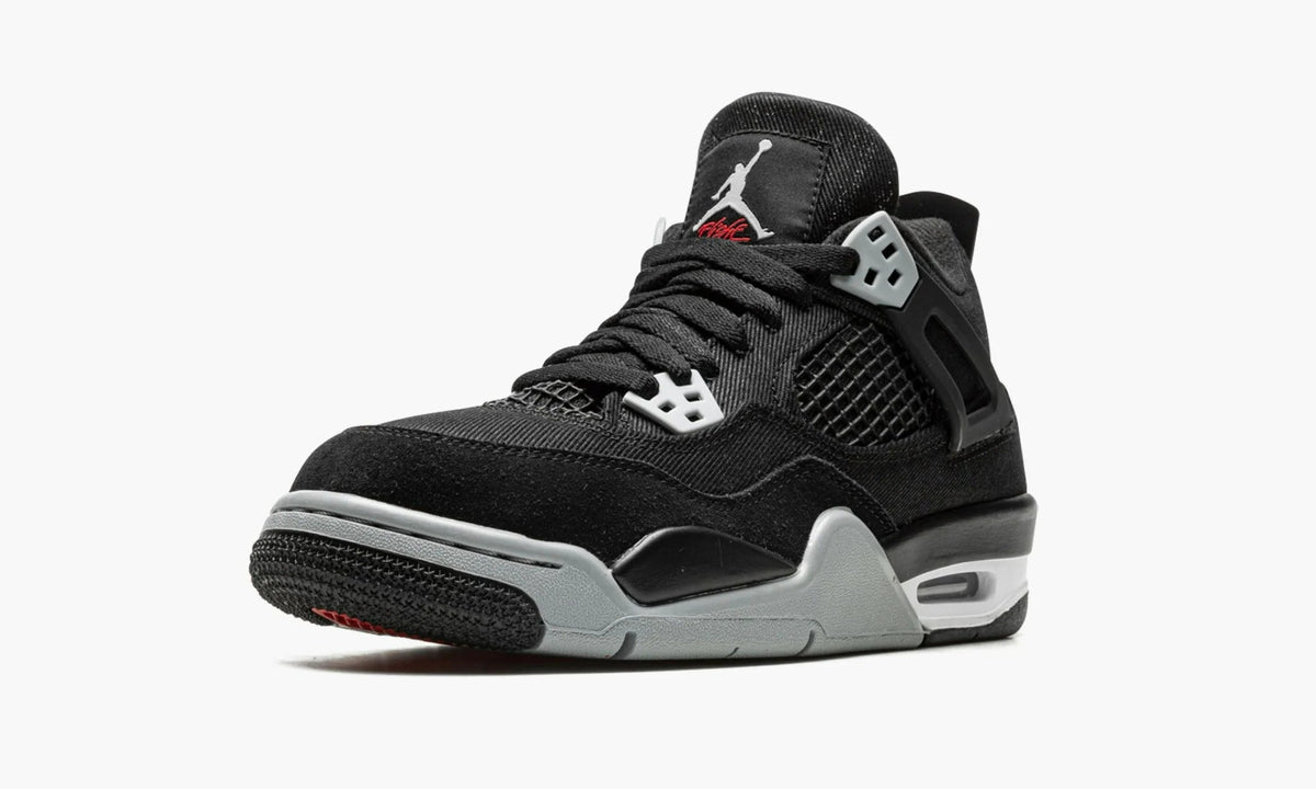 Air Jordan 4 Retro SE GS Black Canvas - DV0553 006 | The Sortage
