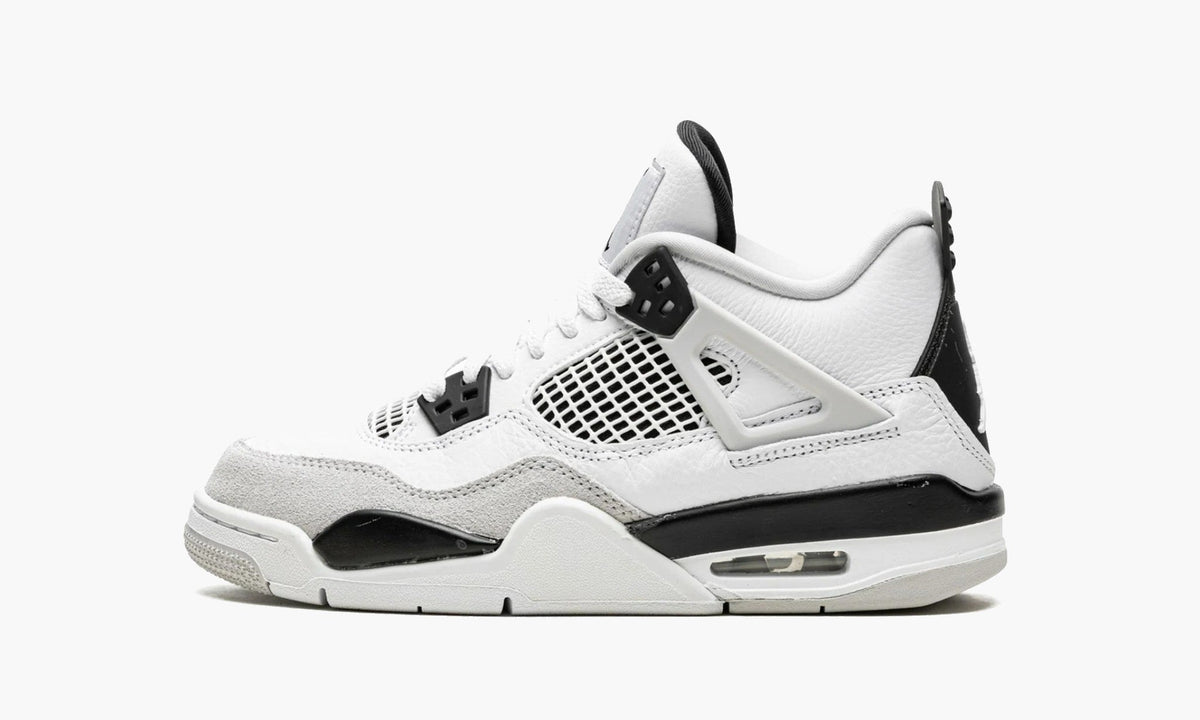 Air Jordan 4 Retro GS Military Black - 408452 111 | The Sortage