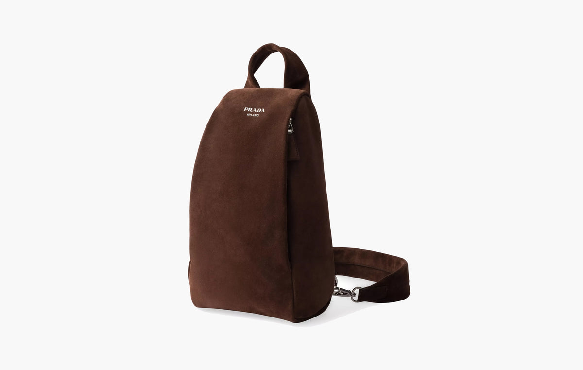 Suede Backpack "Coffee"
