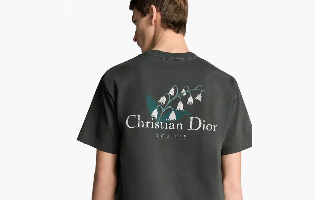 Christian Dior Couture Lily of the Valley T-Shirt "Black"