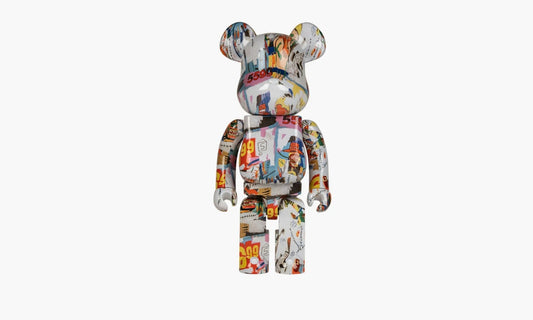 Bearbrick Andy Warhol X Jean Michel Basquiat #4 1000% | The Sortage