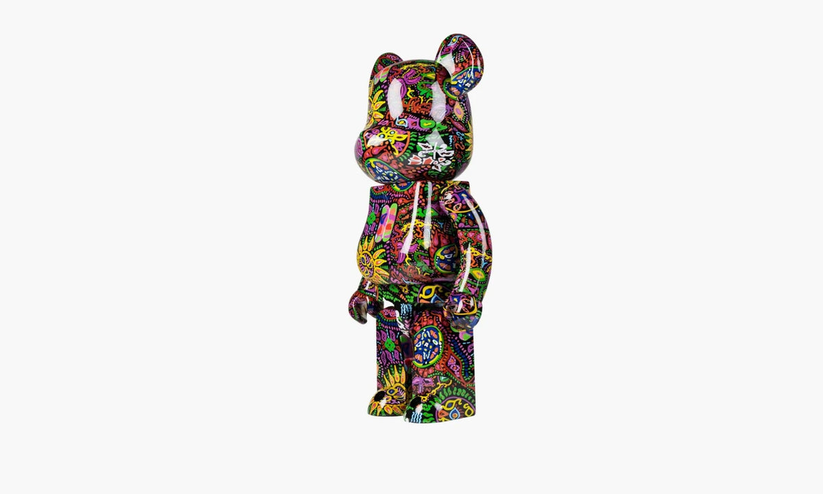 Bearbrick Psychedelic Paisley 1000% | The Sortage