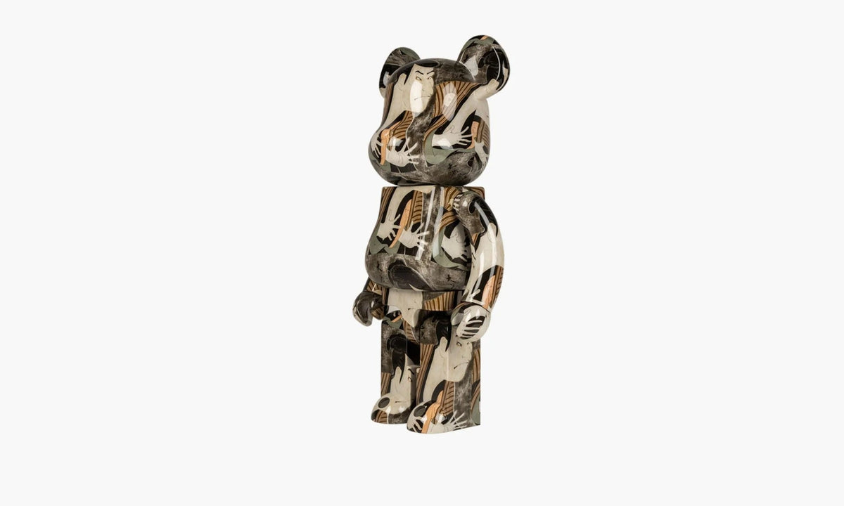 Bearbrick Toshusai Sharaku Sansei Otanioniji No Ya 1000% | The Sortage