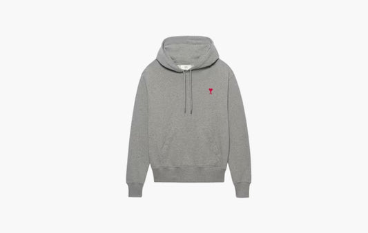 Ami De Coeur Classic Fit Hoodie Heather "Grey/Red"