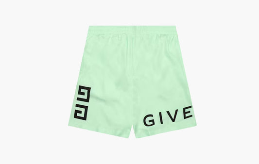 4G Logo Swim Shorts "Mint Green"