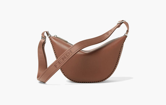 Roma Leather Fendi Melon Small Leather "Brown"