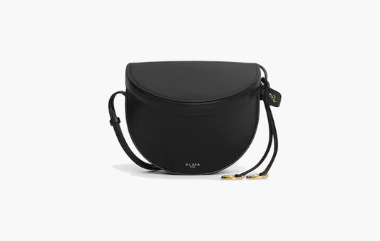 Goatskin Belt Bag "Black"