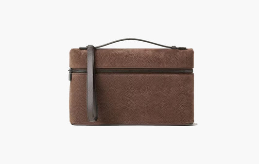 Extra Pouch L29 Calfskin "Shaded Wood/Dark Chocolate/Onyx"