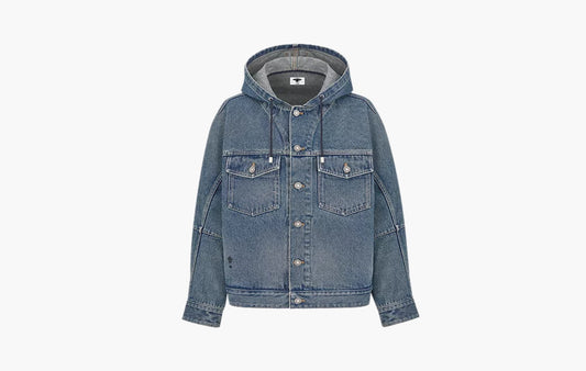 Oversized Hooded Jacket "Blue"