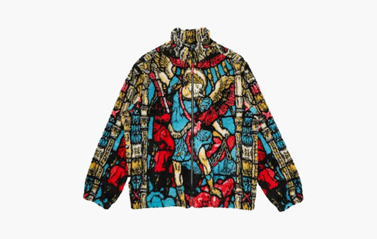Supreme Saint Michael Fleece Jacket "White"