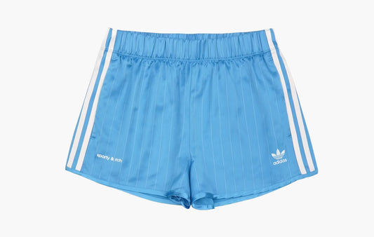 Rich Track Shorts "Baby Blue/Cream"