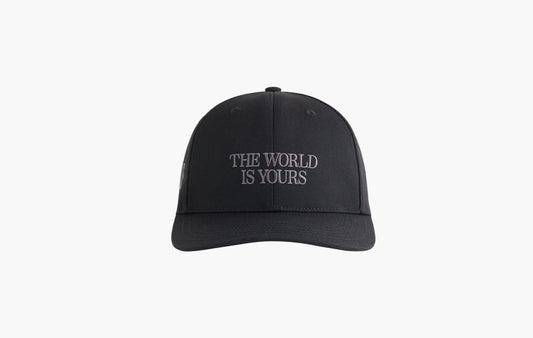 Twill Tonal Aaron Cap "Black"