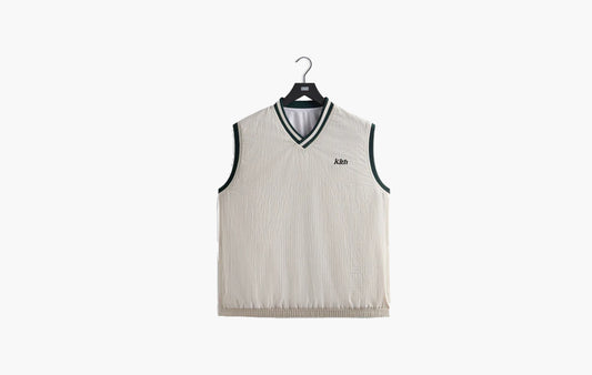 Dobby Reversible Vest "Sandrift"