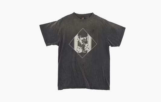 Saint Room Damaged T-Shirt "Vintage Black"