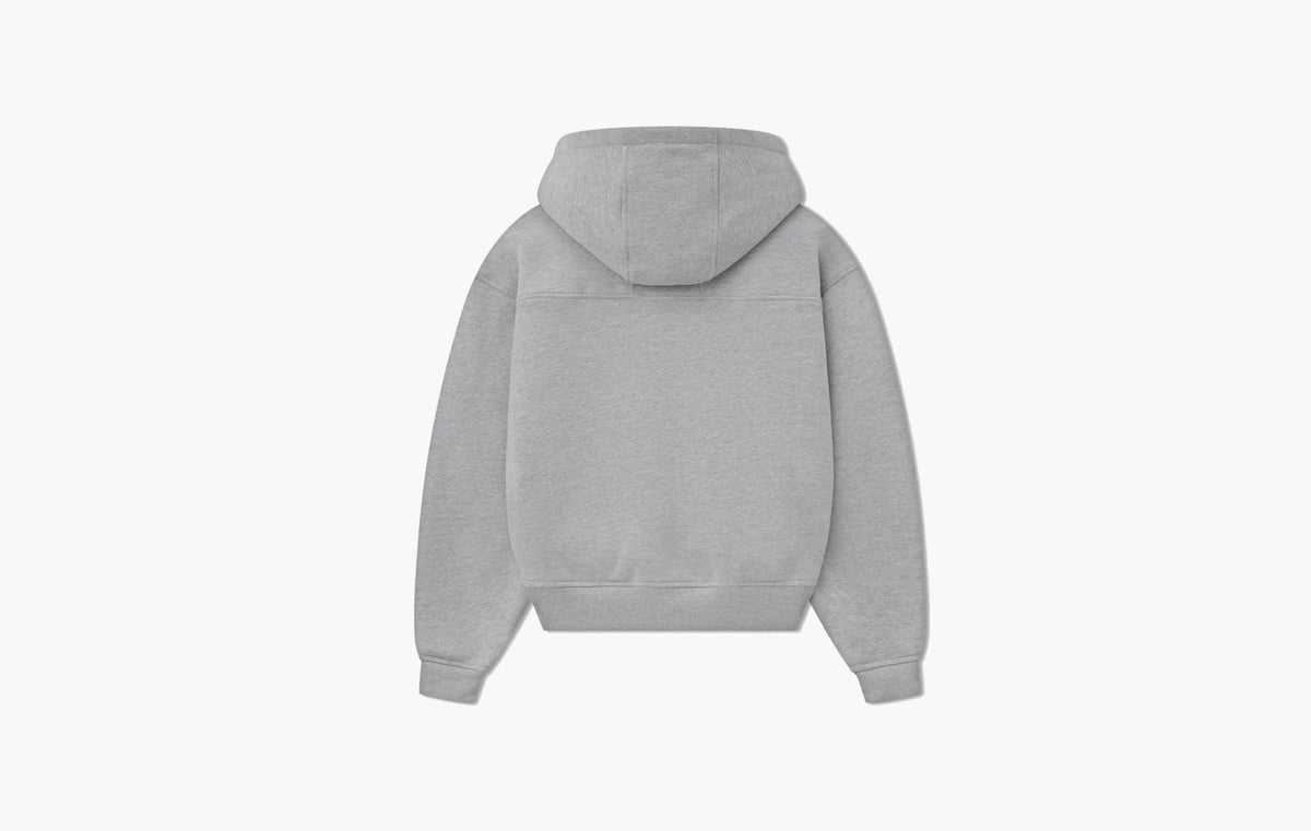 Classique Full Zip Hoodie "Heather Grey"