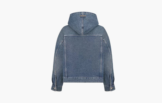 Oversized Hooded Jacket "Blue"