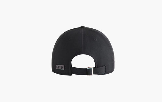 Twill Tonal Aaron Cap "Black"