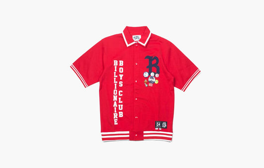 Marquee Knit Shirt "Red"