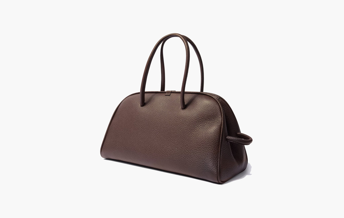The Turismo Soft Bowling Bag "Dark Brown & Yellow Banana"