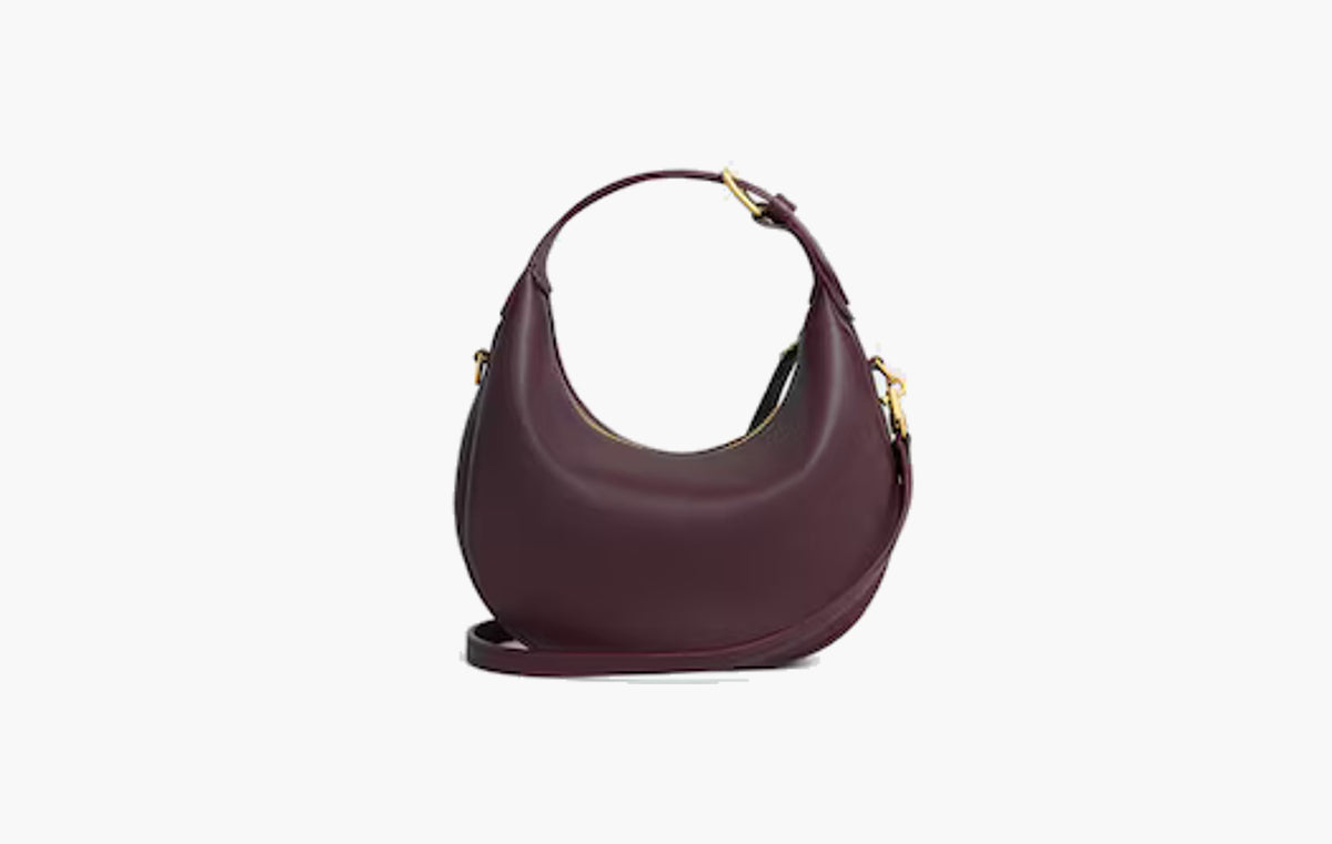 Teen Celine Lulu In Grained Calfskin "Deep Burgundy"