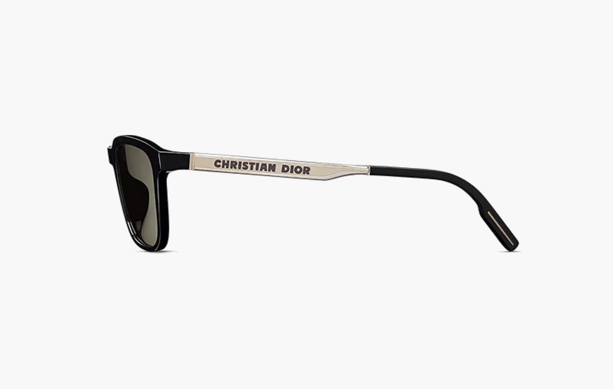 DiorTag SU "Black Rectangular Sunglasses"