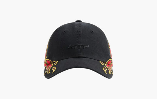 For Adidas Football Flames Cap "Black/Orange"