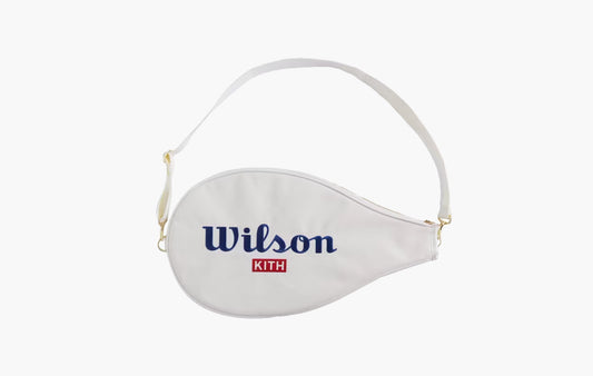Retro Racket Cover "White Alyssum"